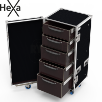 Flight-case - Rangement Classique 19UT avec 5 tiroirs-2