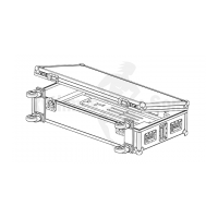 Flight case for folding Radio France model Bergerault glockenspiel