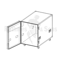 Flight-case pour glockenspiel Concorde 8001 assemblé-2