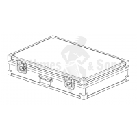 Flight case for musser M645 glockenspiel