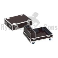 <strong>PANASONIC</strong> Flight case for videoprojector on <strong>ET-RFD40 / ET-⁠RFD91 / EVO-⁠P10</strong> frame