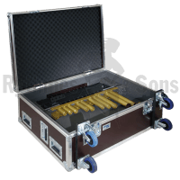 Flight case for a dismantled Adams 4 oct xylophone