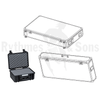 MUSSER M55 Set of 3 flight cases for dismantled vibraphone
