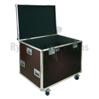 Compact flight case for 8 violins or 6 violas in their cases