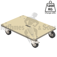 <strong>800x4600xE30mm ø125</strong> <br>dolly Castors