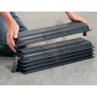 Flight-case - Rack 19' CLICTOP® HEXA 4U prof. 440mm-3