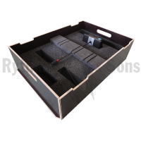 Flight-case - Rack à bac 800x600xH800 pour 24 postes de c-2