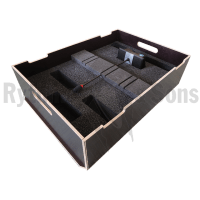 Flight-case - Rack à bac 800x600xH800 pour 24 postes de c-2