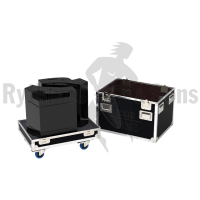 APG DX15 Flight case for 2 loudspeakers