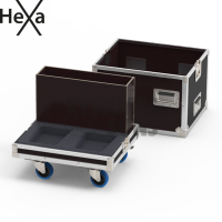 Flight-case 2x D&B U3 avec bac-2