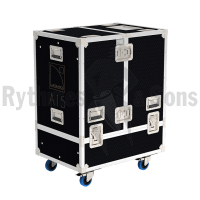 L-⁠ACOUSTICS A15 Focus/A15 Wide Flight case double pour 2 enceintes en grappe