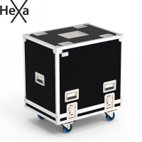 CODA G515, G715 Flight case pour 2 enceintes-3