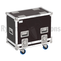 Flight-case 2 enceintes K10 QSC-3