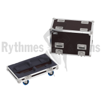 Flight-case 2 enceintes K10.2 QSC-2