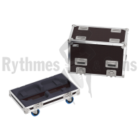 Flight-case 2 enceintes K10 QSC-2