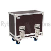 Flight-case 2 enceintes DXR10 YAMAHA-2