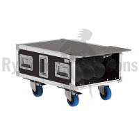 OPENROAD<sup>®</sup> Flight case for <strong>8 short microphones stands</strong>