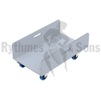 Board on castors for 2 OPEN-U® Size 30 to 60