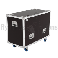 OpenRoad® Large Flight case pour 1 à 4 écrans de 26' à 37'