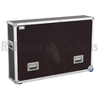 OpenRoad® Slim Flight case for 1 to 2 displays from 32' to 46'