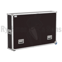 OpenRoad® Slim Flight case for 1 to 2 displays from 46' to 55'