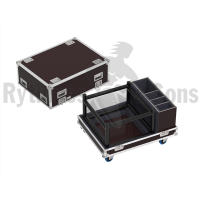 <strong>CHRISTIE</strong> Flight case for videoprojector on <strong>QWIKRIG</strong> frame