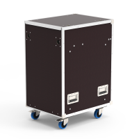Flight-case - Rack vidéo 19' 16U + support écran 22'-7