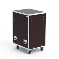 Flight-case - Rack vidéo 19' 16U + support écran 22'-4