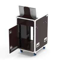 Flight-case - Rack vidéo 19' 16U + support écran 22'-3