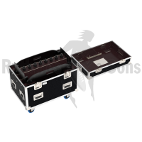 Flight case for 2 ASD SP LCD floor stands