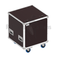 Flight-case OPENROAD® 600x600xH600 pour 6 (3x2) projecteurs