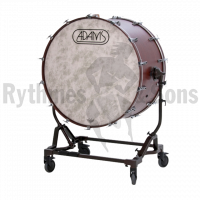 ADAMS 2BDIIV3222 Concert Bass Drum stand 32'x22' synthetic head