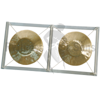 High and bass Ascending chinese opera gongs on frame
