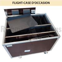 Set of 18 RYTHMES & SONS (flight-cases) Voyager #52 Music Stands + VICENZO<sup>®</sup> Conductor Music Stand + RYTHMES & SONS Flight case