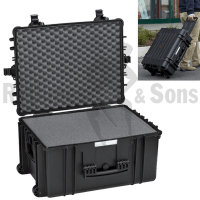 EXPLORER® 5833 Grande valise étanche 580x440xH330 int. avec mousse