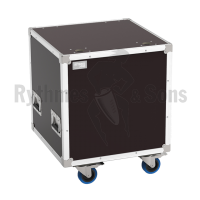 Flight-case OPENROAD® 600x600xH600 pour 4 (2x2) projecteurs