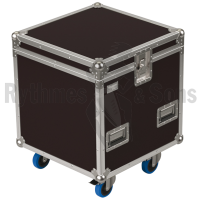 Flight-case Classique 600x600xH600 pour 3x2 projecteurs-2