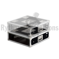 Flight-case - Rack 19' OPENTOP® suspendu 2U prof. 530mm-5