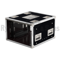 Flight-case - Rack 19' OPENTOP® suspendu 6U prof. 530mm-2