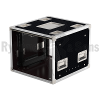 Flight-case - Rack 19' OPENTOP® suspendu 8U prof. 530mm-2