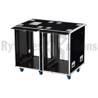 Flight-case - Rack suspendu 19' OPENTOP® 2x16U prof. 700m-3