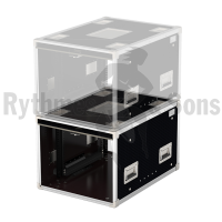 Flight-case - Rack suspendu 19' OPENTOP® 8U prof. 700mm-5