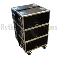 Flight-case - Planche à roulettes amovible pour racks 19'-3
