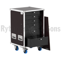 OPENROAD® storage flight case 16U with 6 drawers