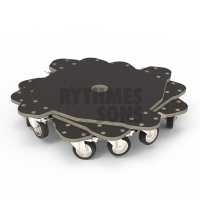 Flight-case - SpinBle®, Plateau 800x800 
pour rouler-dér-4
