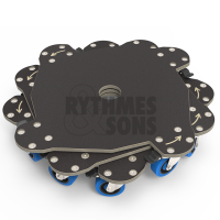 Flight-case - SpinBle®, Plateau 600x600 
pour rouler-dér-3