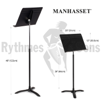 Mobilier d'orchestre - MANHASSET® #48 Lot de 6 pupitres S-6