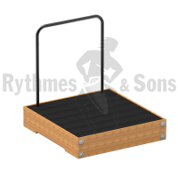 RYTHMES & SONS varnished beech conductor podium