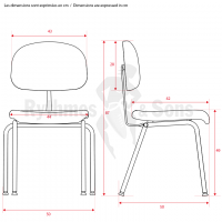 Mobilier d'orchestre - Chaise d'orchestre 'Orchestra' H49-2