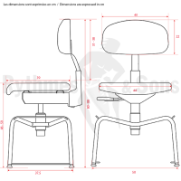 Mobilier d'orchestre - RYTHMES & SONS ELISE® Chaise multi-12